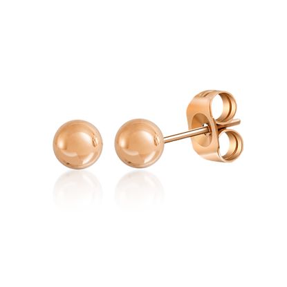 Picture of Sterling Silver 7mm Ball Stud Post Earrings