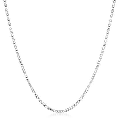 Imagen de Sterling Silver Curb Chain 24 Necklace