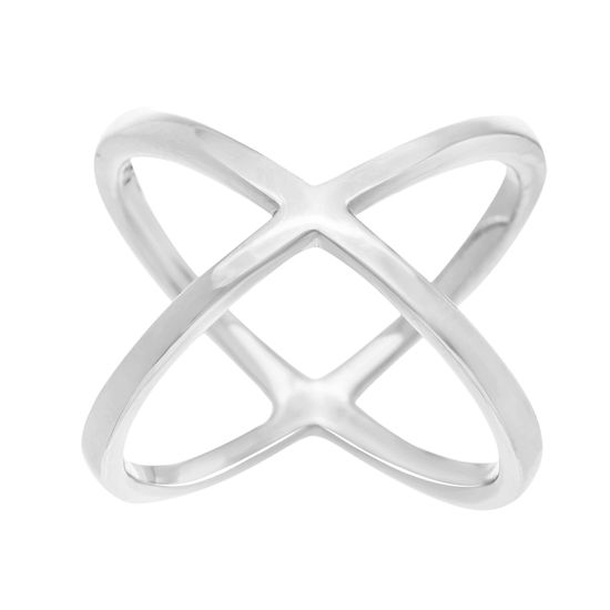 Picture of Sterling Silver Criss-Cross Ring