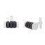 Picture of Two-Tone Stainless Steel Black Cylinder Cufflinks