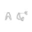 Picture of Open Cuff Earring in Sterling Silver