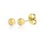 Picture of Polished Ball Stud Earring in Gold over Brass