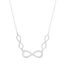 Picture of E-Coat Brass Infinity Station Cable Chain Necklace