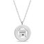 Picture of Two-Tone Brass Prayer Circle Old Testament Nano My Bible Cable Chain Necklace