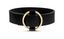 Picture of Brass Black Leather Belt Design Choker