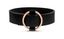 Picture of Brass Black Leather Belt Design Choker