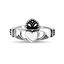 Picture of Celtic Claaudagh Sterling Silver Crown Ring