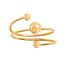 Picture of Brass Triple Ball Wrap Around Ring